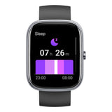 Bluetooth Smart Watch Water Resistant Fitness Activity Tracke Sports Watch Heart Rate Sleep Monitor Black