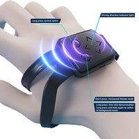 2.4GHz Remote Hand Control Watch Gesture Sensor Twist Car Toy USB Charging Car Toy Blue