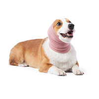 Small Pet Dog Ear Muffs Noise Protection Dog Ear Covers Dog Hearing Protection Wrap Pink