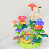 51Pcs Kids Flower Garden Building Toys DIY Block Gardening Pretend Gift Kid Toy Playset