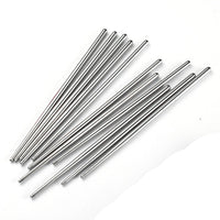 10 Pairs of Stainless Steel Chopsticks Asian Dinner Chopsticks Style 1