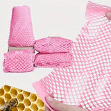 30M Honeycomb Packing Paper Recyclable Cushioning Packing Paper for Moving Wrapping Roll Pink