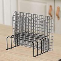 2Pcs Cutting Board Organizer Cutting Board Holder Rack for Kitchen Cabinet Countertop