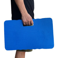 2Pcs Portable EVA Garden Kneeling Pad Protective Knee Cushion with Handle for Work Bath Yoga Blue