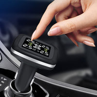 Car TPMS Tire Pressure Monitoring System Sensor with 4 External Sensors