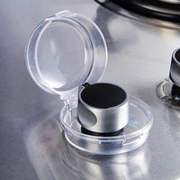 4Pcs Set Child Proof Clear View Stove Knob Covers