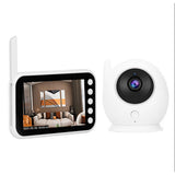 Baby Monitor with Camera 4.3-inch Display Screen Home Night Vision Camera