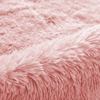 Soft Fluffy Floor Rug Non Slip Bathroom Floor Mat Home Decor Pink