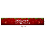 3M Merry Christmas Banner Xmas Outdoor Flag Hanging Decoration Style 2