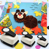 Set of 3Pcs Circle Punch Set Paper Hole Puncher Circle Hole Cutter for Arts Cardmaking Craft Scrapbooking