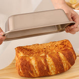 5Pcs Set Baking Pans Nonstick Bakeware Set Gold