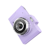 1080P Retro Digital Camera with 32G Memory Card Kids Student Camera Purple