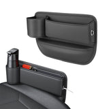 Car Seat Gap Organizer with Cup Storage Holder for Phones Glasses Keys Cards for Master Seat