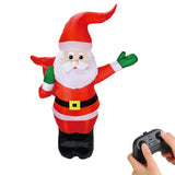 2.4G Remote Control Christmas Inflatable Santa Claus Musical Electric Xmas Garden Yard Party Decorations