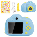 Dual Lens Digital Camera for Kids Video Camera Christmas Birthday Mini Camera Toy Blue