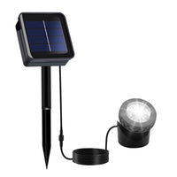 Solar Underwater Light Waterproof Pool Landscape Garden Projection Light White