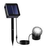 Solar Underwater Light Waterproof Pool Landscape Garden Projection Light White