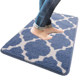 Quick Absorbent Bathroom Floor Mat Non-Slip Kitchen Mat Blue