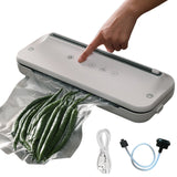 3-In-1 Automatic Vacuum Sealer Machine Electric  Kitchen Food Sealer with 10Pcs Vacuum Seal Bags