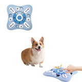 Interactive Dog Treat Puzzle Toys Slow Feeder with Squeak Design