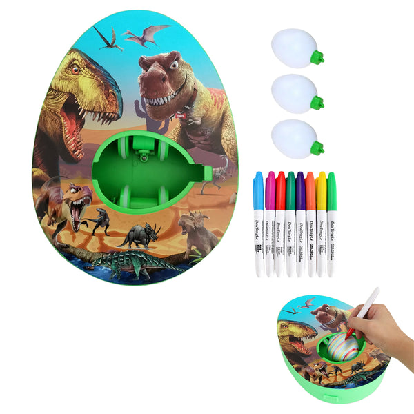 Easter Egg Decorator Kit Egg Decorating Spinner for Kids Easter Egg Painting Style 1