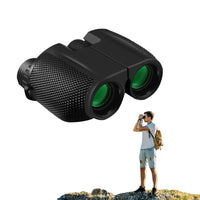 10x25 Binoculars Folding Compact Binoculars with Night Vision