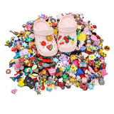 100Pcs Shoe Charms DIY Slippers Sandals Shoes Decoration