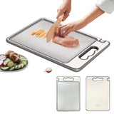 Double Sided Cutting Board Stainless Steel Chopping Board for Kitchen Style 2