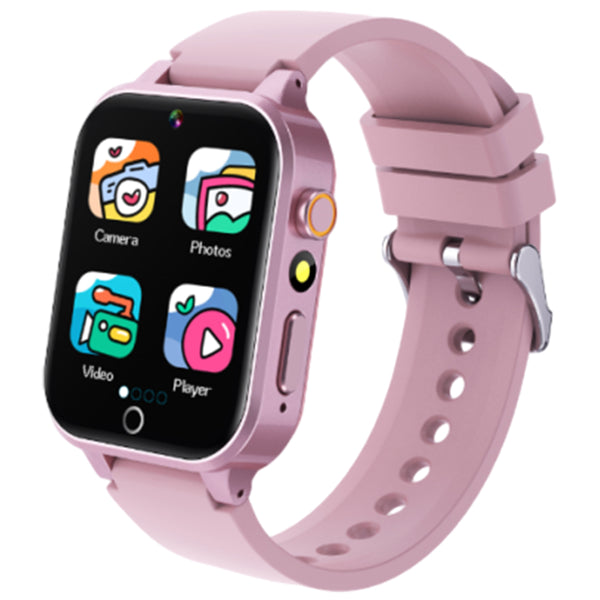 Smart Watch Touch Screen Watch with Camera Pedometer Small Games Pink