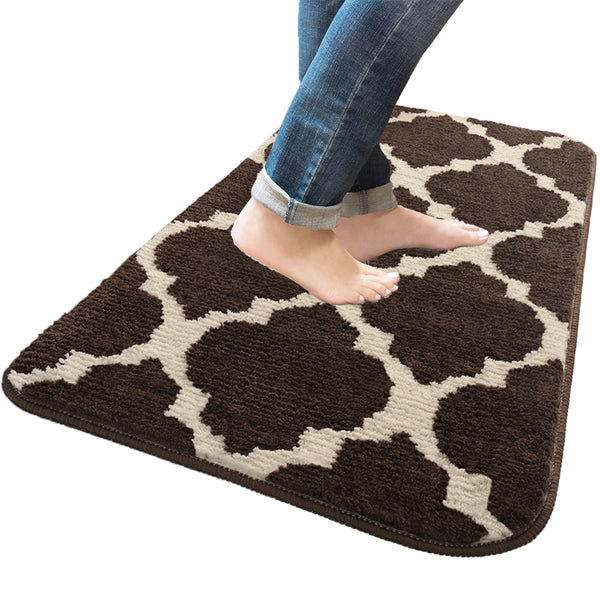 Quick Absorbent Bathroom Floor Mat Non-Slip Kitchen Mat Coffee