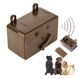 Sonic Anti Barking Device for Dogs Adjustable Dog Barking Control Devices Brown