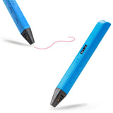 3D Printing Pen with OLED Display DIY Crafting Doodle Drawing Tool Kit for Kids Blue