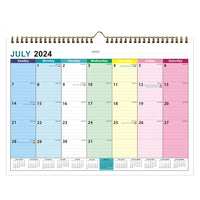 2024-2025 Wall Calendar 18 Months Hanging Planner Poster Style 3