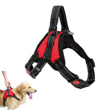 Adjustable Dog Harness No Pull Padded Vest for Small Medium Large Dogs Red