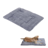 Pet Thermal Blanket Washable Self-Warming Cat Bed Self-Heating Cushion Grey