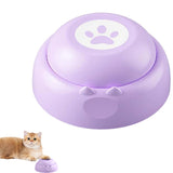 Pet Communication Speaking Buttons Pre-Recorded Talking Button for Pet Training Purple