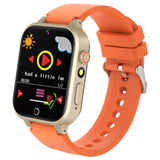 Smart Watch Touch Screen Watch with Camera Pedometer Small Games Orange