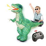 2.4GHZ Remote Control Inflatable Dinosaur Toy for Kids Rechargeable Electric Dinosaur Toy