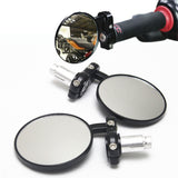 Pair of Universal Rear View Mirror for Motorcycle Handlebars Side Mirrors Accesorios