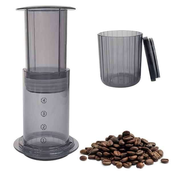 220ML Portable Travel Coffee Maker Kit Press Coffee Maker Pourover