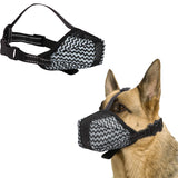 Anti-Biting Dog Muzzle Air Mesh Breathable Muzzle Prevent Barking Chewing