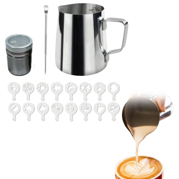 350ml Milk Frothing Pitcher Stainless Steel Milk Frother Cup