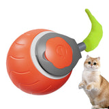 2Pcs 5CM Automatic Moving Ball Toy for Cats USB Rechargeable Interactive Cat Toy