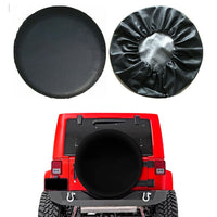 Waterproof Black Car Spare Wheel Tire Cover Fit RV Truck SUV