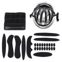 27Pcs Universal Bicycle Cycling Helmet Padding Kit Bike Helmet Replacement Foam Pads Set