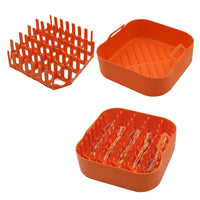 Air Fryer Silicone Bacon Rack Bacon Cooker Tray with Air Fryer Pot Tray Air Fryer Accessory