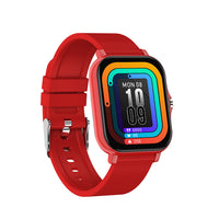 Smart Watch Sports Fitness Tracker Blood Pressure Oxygen Measurement-Red