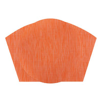 Set of 7 Placemats Coasters for Dining Table Orange