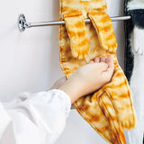 Cat Funny Hanging Hand Towels for Bathroom Kitchen Gifts for Cat Lovers-Style 1