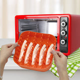 Air Fryer Silicone Bacon Rack Bacon Cooker Tray with Air Fryer Pot Tray Air Fryer Accessory